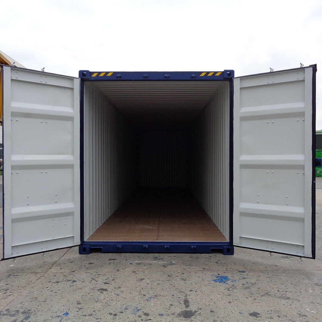 inside a 20ft container